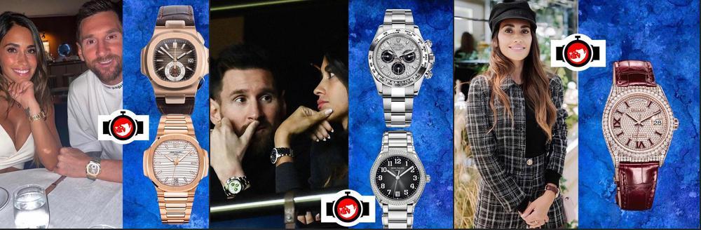 Antonela Roccuzzo's Collection of Iconic Watches: A Look at Patek Philippe and Rolex
